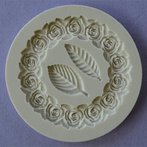 Circular rose frame