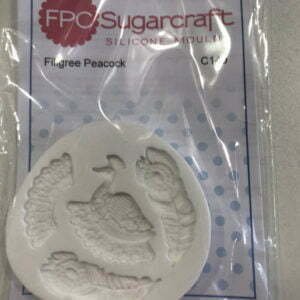 Filigree peacock - Sugarcraft