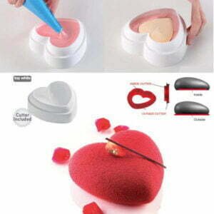 Forma Silicone Coracao Amore 600