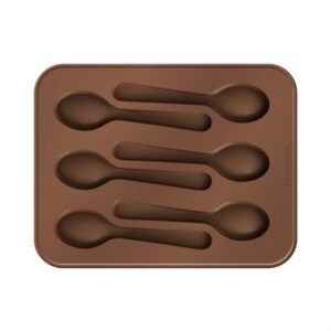 Molde chocolate colher