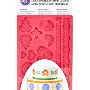 Molde silicone folk designs