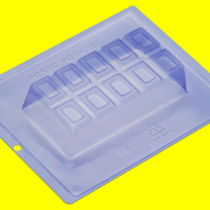 Molde de acetato barra quadrada