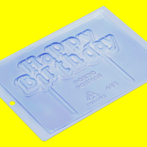 Molde de acetato Happy Birthday