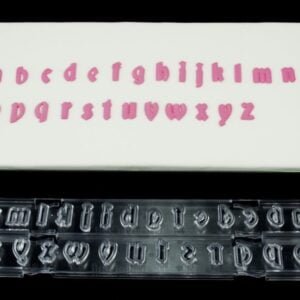 Cortador Alfabeto minúsculas Gothic