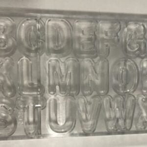 Molde policarbonato letras