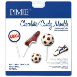 Molde de acetato futebol