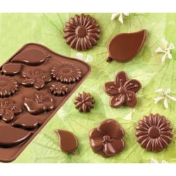 Molde chocolate jardim
