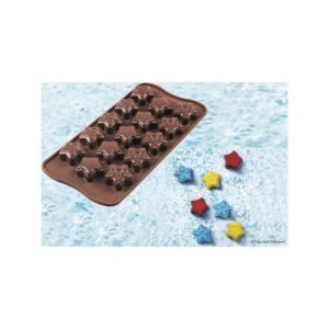 Molde chocolate winter star