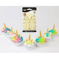 Cortador/molde unicórnio