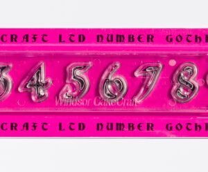 Cortador Números Gothic