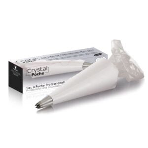 Saco pasteleiro descartável transparente 55cm