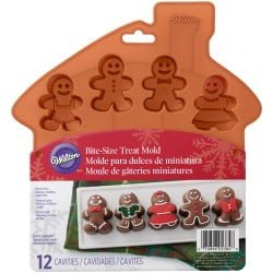 Molde de silicone boneco de gengibre