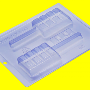 Molde de acetato tablete no palito