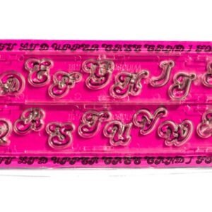 Cortador Alfabeto maiúsculas Candy