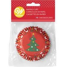 Tacinhas cupcake Natal 75un