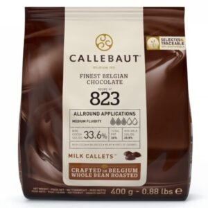 Chocolate leite Callebaut 400gr
