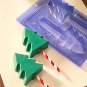 Molde acetato pinheiro de Natal
