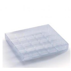 Caix transparente 20 bombons