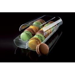 Caixa transparente 12 macarons