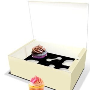 Caixa 6 cupcakes