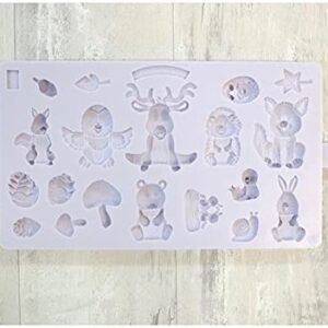 Molde woodland animals