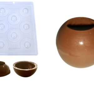 Molde de acetato Esfera com furo 25mm