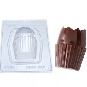 Molde acetato ovo cupcake