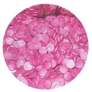 Confettis rosa choque 55gr
