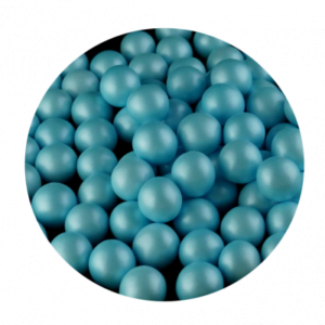 Pérolas chocolate azul claro