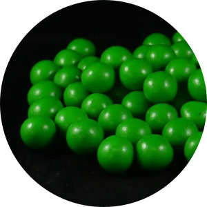 Esfera crocante verde 100gr
