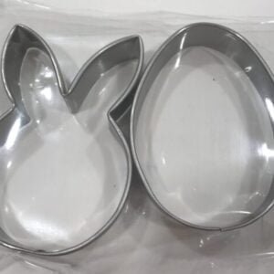 Conjunto cortadores Páscoa 2pçs