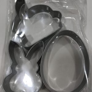 Conjunto cortadores Páscoa 3 pçs