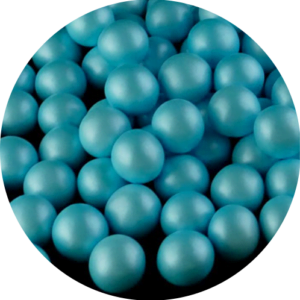 Bolas crocantes azul claro 100gr