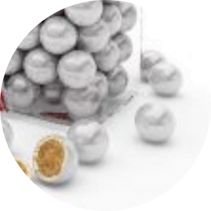 Pérolas crocantes pérola 100gr