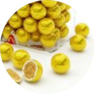 Bolas crocantes amarelas 100gr