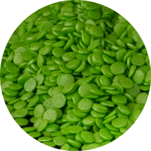 Confettis verde 55gr – Doces Tentações – Cake Design