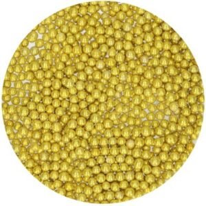 Pérolas ouro metalizado 100gr