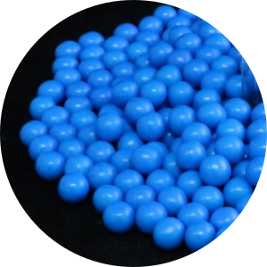 Pérolas de chocolate azul 65gr