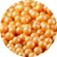 Pérolas laranja S 75gr