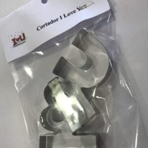 Cortador I love you 10cm