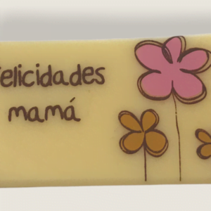 Placa Chocolate Dia da Mãe 5cm