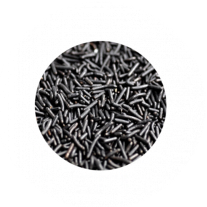 Granulado cintilante preto 100gr