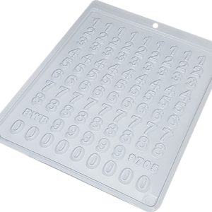 Molde de acetato mini múmeros