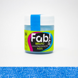 Brilho para decoração azul