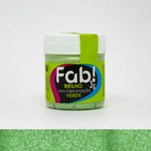 Brilho para decoração verde