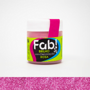 Brilho para decoração rosa