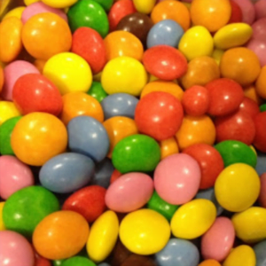 Mini drageias de chocolate