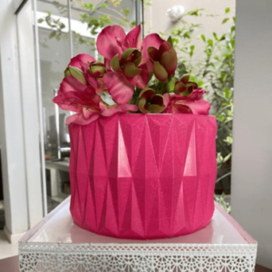 Forma origami cake Balão 3D