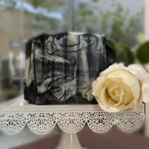 Folha de origami cake vincado invertido