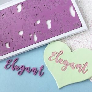 Sweet Stamp Elegant Letter Embossing Set